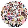 NEULEBEN 50 adesivi Gravity Falls a tema cartone animato, in vinile, impermeabili, graffiti, per laptop, chitarra, bagagli, skateboard, adolescenti e adulti