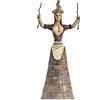 BeautifulGreekStatues Replica della dea del serpente minoica del XVI secolo 14 cm