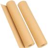 MUNGHOK Carta Kraft Marrone 2 Rotoli 44 cm x 50 m, Carta da Imballaggio e Pacchi per Confezioni Regalo, Artigianato e Fai da Te