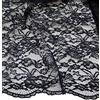 Russo Tessuti Tessuto Abbigliamento Vestiti Donna Merletto Macrame' Pizzo Balzato a Metraggio-Blu Notte