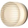 Fangxuee Lampade da Parete A LED per Camera da Letto Comodino per Interni Esterni Lampade A Sospensione Rotonde A LED Apparecchio di Fondo Luce Acrilica,F