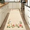 RZUMXOPY Tappeto Cucina Antiscivolo Lavabile 40 x 150 cm Tappeto Ingresso Passatoia Corridoio Tappeti Stretti per Cucina Bagno Soggiorno Camera da Letto