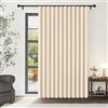 TYYUETY Tenda divisoria Interna Pieghevole, Oscurante e termoisolante, Adatta a soggiorni, cucine e camere da Letto.-Beige- W100xH200cm