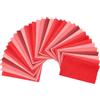 PATIKIL 35 Pz Tessuti Di Cotone 4 X 4 Pollici Fat Quarter Quadrati Rosso | Di Tessuto Colorato Solido Precut, per Cucito Patchwork Quilting Artigianato Fai da Te