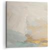 ARTTOR Stampe da Parete Moderne 70x70 cm Quadro su Tela Astratto Pastello - 5762 | CIAO Luminoso Minimalista Quadro Decorativo 1 pezzo Soggiorno Camera da Letto Arte da Parete Decorazione da Parete ARTTOR