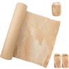 Huamirra Carta da Imballaggio a Nido D'ape, Rotolo di da Imballaggio 30 CM x 10 M, Carta Kraft in Nido D'ape, Alternativa All'involucro a Bolle, per Incartare Regali, Traslochi, Rotturali, Marrone