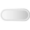 vidaXL Specchio da bagno LED Trasparente 70 x 30 cm vetro temperato