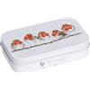 Wrendale Designs - Mini scatola regalo per ricordi, 9,5 x 6 cm, motivo: The Jolly Robins