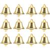Operitacx 120 Pezzi Campanellini per il Fai da Te, 30mm Campanellini Piccoli per il Fai da Te, Campane Natalizie, Carillon, Artigianato, Decorazione Natalizia