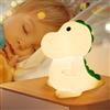 Gaethra Luce Notturna Bambini,7 Colori Lampada USB Ricaricabile Lucina Notte,Silicone, Cameretta, Regalo Neonato