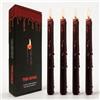 Topsics PCAK Candele coniche sanguinanti, candele da 25,4 cm, candelabri sanguinanti per Halloween, candele a tema horror