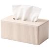 Kacerter Porta Fazzoletti in Pelle PU, Scatola Rettangolare con Chiusura Magnetica, Tissue Box Decorativa per Casa, Ufficio, Bagno, Soggiorno, Camera da Letto, Auto e Scrivania