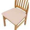 FANSU Coprisedili Sedie da Cucina, Tinta Unita Coprisedie per Sedia 1 2 4 6 Pezzi, Coprisedia Senza Schienale Elasticizzato Antiscivolo Lavabile per Sala da Pranzo (Beige,4 Pezzi)