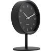 Karlsson [DL] Table Clock Stark Iron Matt Black -