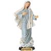 Holyart Statue in resina e PVC: Madonna di Medjugorje 20 cm statuetta resina dipinta a mano