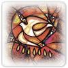 F.LLI BONELLA FRATELLI BONELLA - Quadro raffigurante la simbologia della Cresima in Legno con Scatola Regalo f.to 10x10 cm - 100% Made in Italy