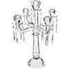 Villeroy & Boch - Retro Accessories Candeliere Trasparente, Candela, Porta Candele, Vetro