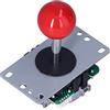 cigemay Joystick di Ricambio per Console di Gioco Arcade, Joystick a 5 Pin 4-8 Joystick, Nuovo Design della Modalità di Interfaccia, Adatto per Console di Gioco PC/XBOX 360/PS2/PSS/Mame Jamma(rosso)