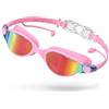 Seaflar Occhialini Nuoto Uomo Donna Lenti Trasparenti Colorate | Protezione UV, Antiappannante & Tenuta Stagna | Professionale Occhialini Piscina Adulto Adolescenti