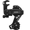 Shimano Deragliatore posteriore Tourney/TY Tourney TY200, 6/7 velocità, con staffa, Nero, Gabbia media GS