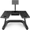 BowFlex SelectTech Supporto Manubri (52 e 90) Con Porta Tablet | Supporto ergonomico SelectTech con porta tablet, vano portaoggetti e portaborraccia per allenamenti ordinati e confortevoli.