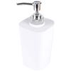 Douceur d'Intérieur Dispenser di Sapone Effetto Soft Touch 7 x 7 x 17,5 cm Vitamina Bianco