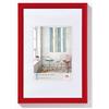 walther design KP015R Trendstyle, Cornice Foto in Plastica, 10 x 15 cm, Rosso