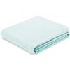 ECOMMERC3® Tessuto Nido d'Ape al Metro in Cotone 50x150 cm | Verde Acqua | Stoffa goffrata piquet waffle - morbida, assorbente e traspirante - lavabile in lavatrice - qualità durevole per il cucito