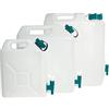 EDA Plastiques, Tanica con Tappo, 0,5 Litri, Marrone (Natural)