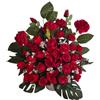 DRW Centro di Fiori Artificiali Rosso, 70 x 30 x 70 cm | Chiese e cimiteri