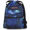 JANSPORT DRAWSACK Zaino piccolo, Cyberspace Galaxy (Nero)