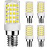 MENTA Lampadine LED E14 10W Equivalente a 80W, 800Lm, LED Mais lampadina E14 10W, Non Dimmerabile, Luce Bianca Fredda 6000K, 220-240 VAC, Risparmio Energetico Lampadine LED, lampade luci, 4 pezzi