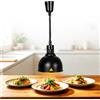 VFDZ Lampade Riscaldanti Cucina, Altezza Regolabile 60-180cm(C-25cm,1pezzo) | Sospese Lampada Riscaldante per Alimenti con Lampadina da 250W, Lampada Scaldavivande per Buffet, Cucina, Ristorante