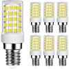 MENTA Lampadine LED E14 10W Equivalente a 80W, 800Lm, LED Mais lampadina E14 10W, Non Dimmerabile, Luce Bianca Fredda 6000K, 220-240 VAC, Risparmio Energetico Lampadine LED, lampade luci, 6 pezzi