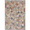 Pierre Tappeti Tappeto salotto soggiorno camera ingresso, lavabile anti-scivolo anti-macchia, disegno AYDIN 2643 geometrico tribale orientale kilim berbero tradizionale cm.60x120
