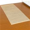 Casa Service Reno Tappeto Cotone Lavabile Bagno Cucina Antiscivolo Lavabile in Lavatrice (Beige, 50x120 cm)