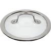 BALLARINI Coperchi per pentole della Marca Modello VETRO Piano coperchio vetro 18 cm