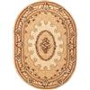 Carpeto Rugs Carpeto Tappeto Corridoio 140x190cm Crema Classico Tradizionale Morbido | Tappeto per Ingresso Cucina Ufficio Soggiorno Camera da Letto Beige Facile da Pulire Resistente Ai Detergenti Pelo Medio