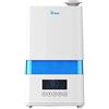 ARDES Nebulo Digital Umidificatore d'Aria a Ultrasuoni 30W - Serbatoio 4,5 L, Nebulizzazione 330 ml/h, Schermo LED e Controllo dell'Umidità - Ideale per Bebè e Ambienti fino a 60 m³