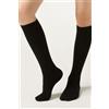 Calzedonia Calze Lunghe In Cotone Da Bambini Nero
