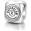 FANCIME X Harry Potter, Collaborazione - Houses Bead Charms, gioielli in argento Sterling per donne e ragazze