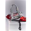 Desigual, Borsa media stampata, Donna, Cotone, Blu, U