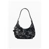 Desigual, Borsa piccola stampata, Nero, U