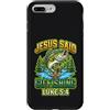 Christian Angler and Faith Apparel Studi Custodia per iPhone 7 Plus/8 Plus Gesù dice andare pesca luke 5 4 cristiano pescatore grafico
