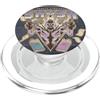 Ghostbusters Library Ghost Grey Lady Shush Sketch Libri di testo PopSockets PopGrip per MagSafe
