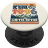 18th birthday retro vintage design Divertente compleanno retrò per uomini donne festa pietra miliare vintage PopSockets PopGrip Adesivo