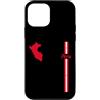 MASH MOSH Custodia per iPhone 12 mini Perù, mappa, silhouette, bandiera, strisce, peruviano, orgoglio