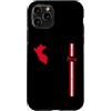 MASH MOSH Custodia per iPhone 11 Pro Perù, mappa, silhouette, bandiera, strisce, peruviano, orgoglio