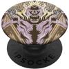 Ghostbusters Library Ghost Grey Lady Shush Libri di testo Schizzo PopSockets PopGrip Adesivo