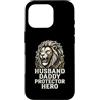 Cool And Funny Designs for Moms And Dads Custodia per iPhone 16 Pro Husband Daddy Protector Hero